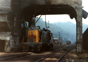 L&N RS3 at Hazard, KY, Aug 1967 -Ron Flanary