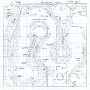 L&N EK Coal Fields, KY HO scale track plan