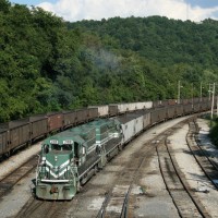 A&O slug set at Grafton, WV, 2006 -Brian Bennett