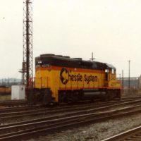 Chessie GP40-2 4379 Huntington, WV 1980