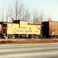 Chessie caboose 903212 Newport News, VA 1983