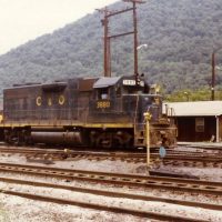 CO GP38 3880 at Handley, WV 1979