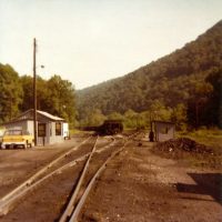C&O office at Elk Run Junction, WV 1978