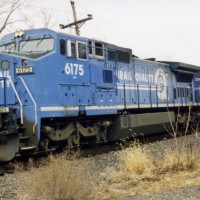 Conrail C40-8W 6175 Bound Brook, NJ