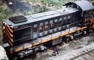 K&T S2 101 at Stearns, KY, May 1975 -Jay Thompson