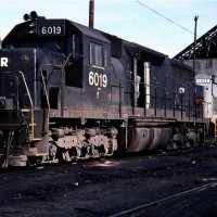 Conrail 6019 on L&N, Hazard, KY
