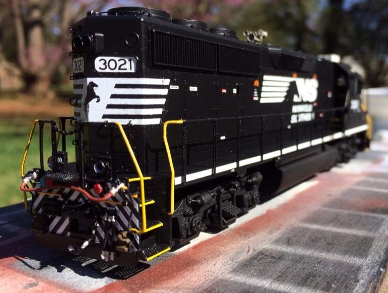 Ns Ho Scale Gp40-2 Model By Jason Koglin – Appalachian Railroad Modeling