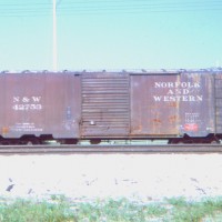 N&W 40' boxcar, W. Palm Beach, FL