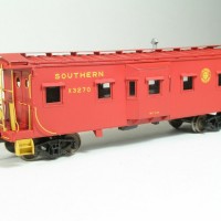 Southern caboose in HO by Bob Harpe