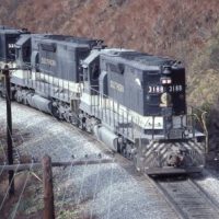 SOU SD40-2s on Loops at Old Fort, NC