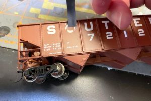Upgrading Atlas Trainman Hopper - Lettering 