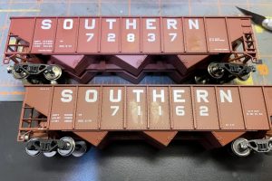 Upgrading Atlas Trainman Hopper - Lettering 