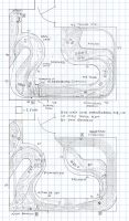 B&O East End Parkersburg Sub HO scale track plan