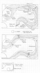 Track plan B&O MGA Paw Paw Branch, WV HO scale