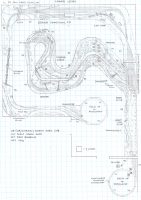 UP SP DRGW North Fork Sub, CO HO scale track plan - lower deck