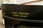 Safety Slogan - Think Through Every Move